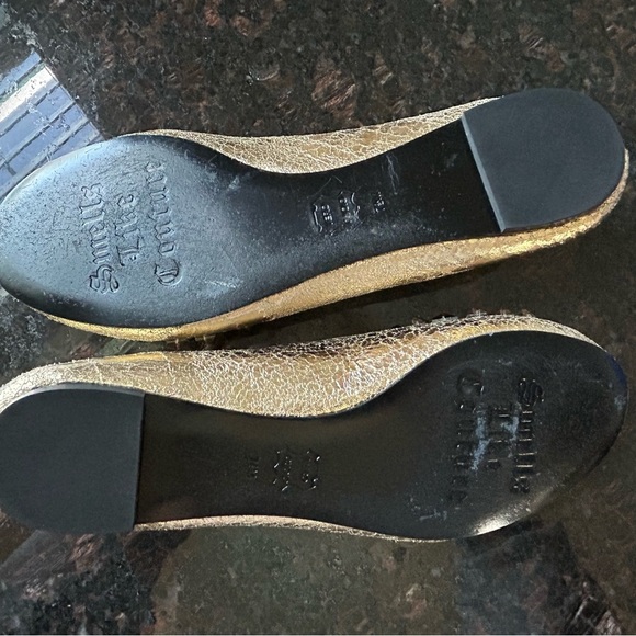 Juicy Couture Gold Embellished Flats - Picture 4 of 4